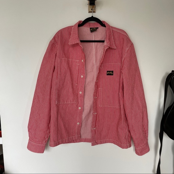 NWOT Stan Ray Painter Stripe Chore Jacket - Picture 4 of 7